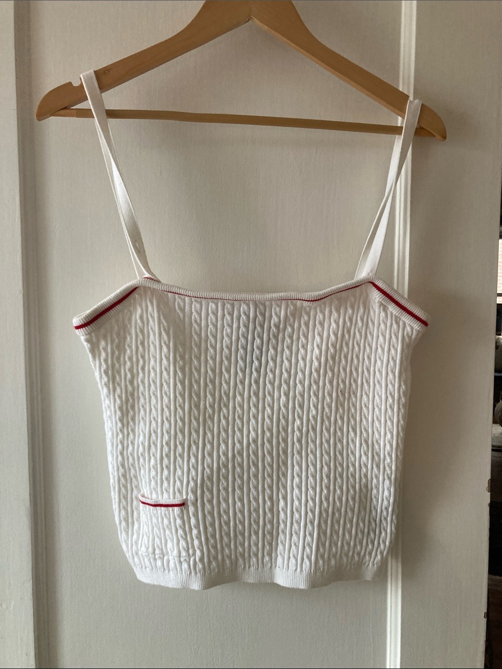 Ralph Lauren ribbed knit tank top